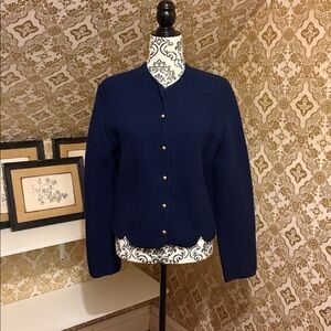 Vintage luxurious wool cardigan